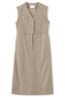 【エストラータ/STRATA】のウールツイードジャンパースカート 人気、トレンドファッション・服の通販 founy(ファニー) ファッション Fashion レディースファッション Fashion for Women スカート Skirts ワンピース Dresses インナー Innerwear コンパクト Compact, Small Size 軽量 Lightweight, Ultra Light チュニック Tunic, Long Top ツイード／ツィード Choker, Choker Necklace ツイル Twist, Twisted Detail バランス Balance, Style Balance フリンジ Fringe, Tassel ロング Long, Long-Length 冬 Winter / This Winter おすすめ Recommended / Our Picks エレガント 上品 Elegant 新作・新入荷 New Arrivals / New In ビジネス 仕事 通勤 Business / Work / Commuting |ID:prp329100004757763