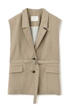 【エストラータ/STRATA】のウールツイルシングルテーラードジレ 人気、トレンドファッション・服の通販 founy(ファニー) ファッション Fashion レディースファッション Fashion for Women アウター Coat / Outerwear Collection レディースジャケット・軽アウター Jackets インナー Innerwear ジャケット Jacket, Outerwear ストライプ Stripe, Striped Pattern スラックス Slacks, Dress Pants セットアップ Set-Up, Coordinated Outfit チェック Check, Plaid, Tartan ツイル Twist, Twisted Detail フロント Front, Front Design ベスト Vest, Waistcoat ベーシック Basic, Essential マニッシュ Mannish, Boyish ロング Long, Long-Length 新作・新入荷 New Arrivals / New In 無地 Plain, Solid Color thumbnail ベージュ|ID: prp329100004757764 ipo3291000000034420253