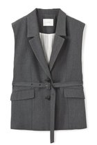 【エストラータ/STRATA】のウールツイルシングルテーラードジレ 人気、トレンドファッション・服の通販 founy(ファニー) ファッション Fashion レディースファッション Fashion for Women アウター Coat / Outerwear Collection レディースジャケット・軽アウター Jackets インナー Innerwear ジャケット Jacket, Outerwear ストライプ Stripe, Striped Pattern スラックス Slacks, Dress Pants セットアップ Set-Up, Coordinated Outfit チェック Check, Plaid, Tartan ツイル Twist, Twisted Detail フロント Front, Front Design ベスト Vest, Waistcoat ベーシック Basic, Essential マニッシュ Mannish, Boyish ロング Long, Long-Length 新作・新入荷 New Arrivals / New In 無地 Plain, Solid Color thumbnail グレー|ID: prp329100004757764 ipo3291000000034420254