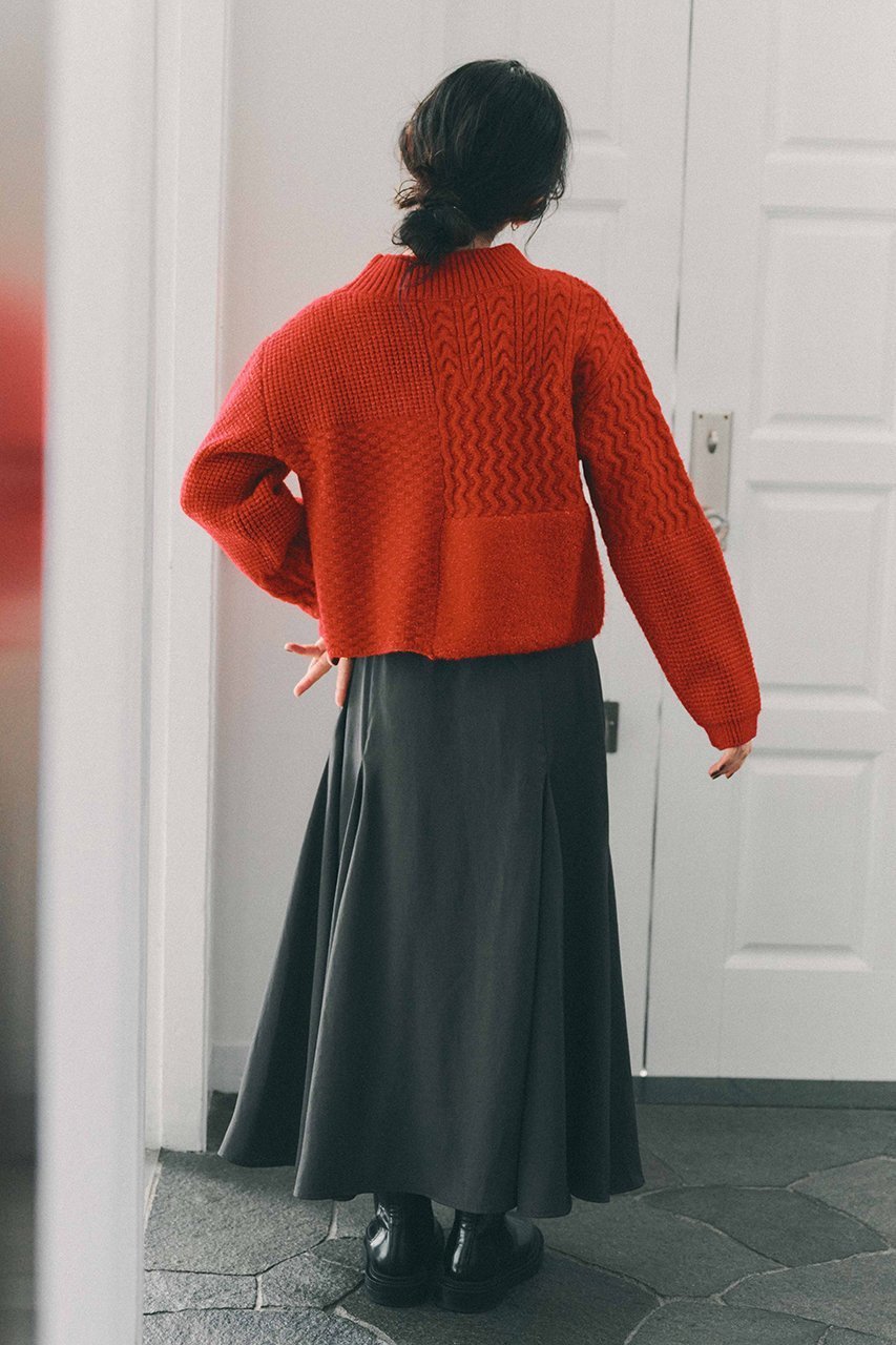 【エストラータ/STRATA】のグロッシーボリュームフレアスカート 人気、トレンドファッション・服の通販 founy(ファニー) 　ファッション　Fashion　レディースファッション　Fashion for Women　スカート　Skirts　Aライン・フレアスカート　A-Line & Flared Skirts　ロングスカート　Long Skirts / Maxi & Midi Skirts　おすすめ　Recommended / Our Picks　なめらか　Smooth, Silky Texture　ギャザー　Gathered, Ruffled　シルク　Silk, 100% Silk　シンプル　Simple, Minimal　スニーカー　Sneakers, Trainers　リラックス　Relax, Relaxed Fit　ロング　Long, Long-Length　エレガント 上品　Elegant　冬　Winter / This Winter　新作・新入荷　New Arrivals / New In　other-3|ID: prp329100004757769 ipo3291000000034420294