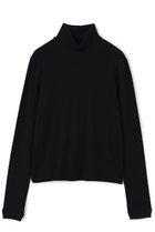 【エストラータ/STRATA】のチュールドッキングウールテレコトップス ブラック|ID:prp329100004757773