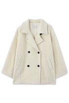 【エストラータ/STRATA】のウールループダブルコート アイボリー|ID: prp329100004757774 ipo3291000000036067363