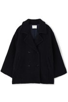 【エストラータ/STRATA】のウールループダブルコート ネイビー|ID: prp329100004757774 ipo3291000000036067367