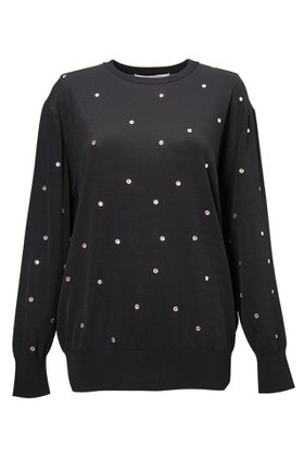 【ボーダーズ アット バルコニー/BORDERS at BALCONY】 ホットフィックスニット人気、トレンドファッション・服の通販 founy(ファニー) ファッション Fashion レディースファッション Fashion for Women トップス・カットソー Cut & Sew Tops ニット Knit Tops & Sweaters カジュアルプルオーバー・ニットトップス Pullovers & Knit Tops / Casual Pullovers エレガント 上品 Elegant 新作・新入荷 New Arrivals / New In |ID:prp329100004757777