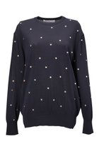 【ボーダーズ アット バルコニー/BORDERS at BALCONY】のホットフィックスニット 人気、トレンドファッション・服の通販 founy(ファニー) ファッション Fashion レディースファッション Fashion for Women トップス・カットソー Cut & Sew Tops ニット Knit Tops & Sweaters カジュアルプルオーバー・ニットトップス Pullovers & Knit Tops / Casual Pullovers エレガント 上品 Elegant 新作・新入荷 New Arrivals / New In thumbnail ネイビー|ID: prp329100004757777 ipo3291000000034420352