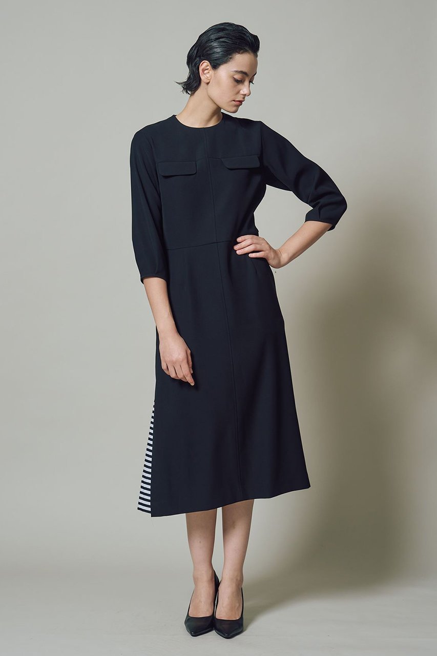 【ボーダーズ アット バルコニー/BORDERS at BALCONY】のサイドボーダードレス 人気、トレンドファッション・服の通販 founy(ファニー)  ファッション Fashion レディースファッション Fashion for Women ワンピース Dresses フォーマル・パーティードレス・結婚式用ドレス Elegant & Casual Dresses チュニック Tunic Tops & Dresses コレクション Collection, Seasonal Line チュニック Tunic, Long Top ボーダー Border, Stripe モダン Modern, Contemporary ロング Long, Long-Length 定番 Standard, Basic Item 新作・新入荷 New Arrivals / New In other-5|ID: prp329100004757779 ipo3291000000034420368