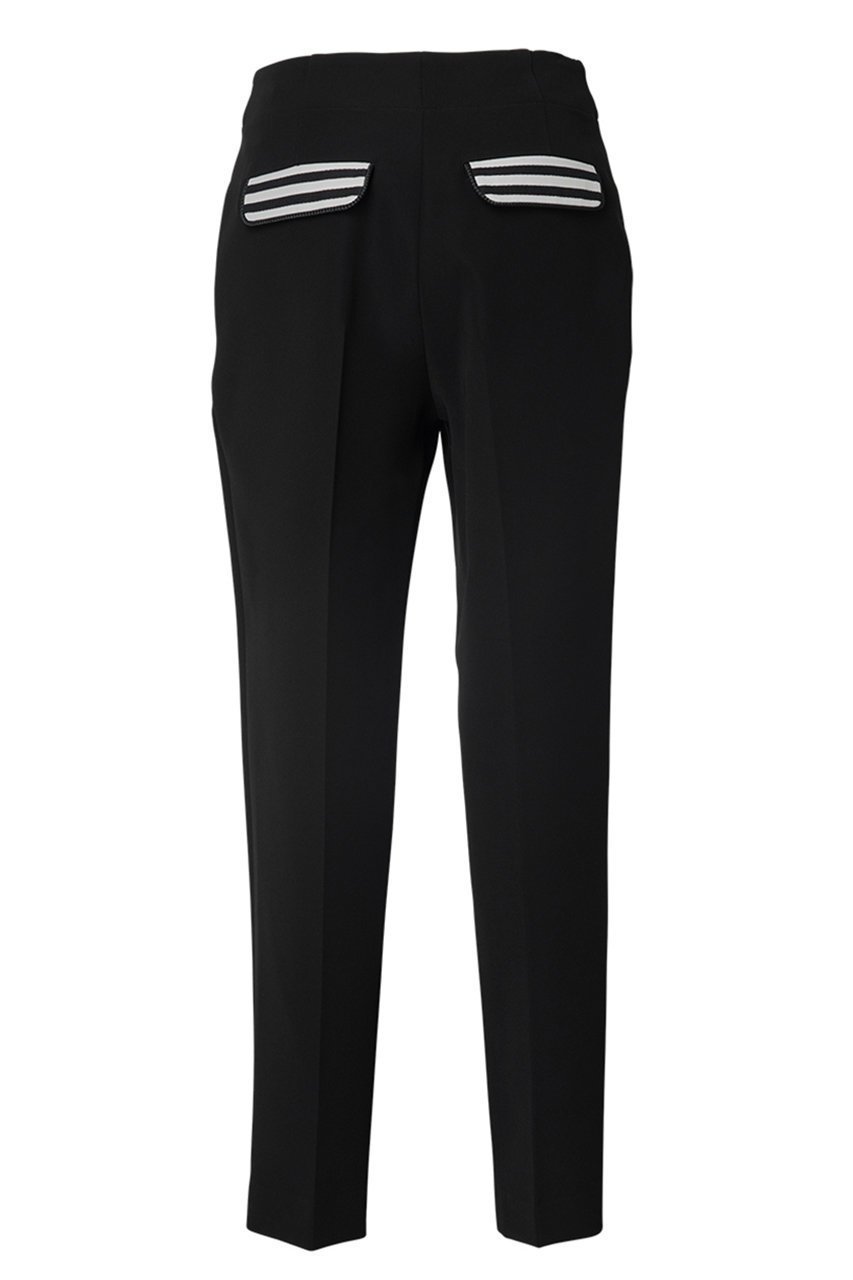 【ボーダーズ アット バルコニー/BORDERS at BALCONY】のバックフラップパンツ 人気、トレンドファッション・服の通販 founy(ファニー) 　ファッション　Fashion　レディースファッション　Fashion for Women　パンツ　Pants & Trousers　バッグ　Bags　ツイル　Twist, Twisted Detail　フラップ　Flap, Flap Pocket　ボーダー　Border, Stripe　エレガント 上品　Elegant　定番　Standard, Basic Item　新作・新入荷　New Arrivals / New In　other-2|ID: prp329100004757780 ipo3291000000034420375