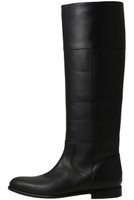 【エスメラルダ/Esmeralda】の【FABIO RUSCONI 】ローヒールレザーロングブーツ 人気、トレンドファッション・服の通販 founy(ファニー) ファッション Fashion レディースファッション Fashion for Women ストレート Straight, Straight Cut ロング Long, Long-Length 定番 Standard, Basic Item |ID:prp329100004757808