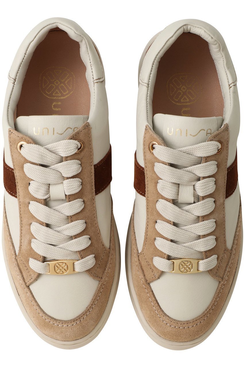 【エスメラルダ/Esmeralda】の【UNISA】異素材コンビスニーカー 人気、トレンドファッション・服の通販 founy(ファニー) 　ファッション　Fashion　レディースファッション　Fashion for Women　クッション　Cushion, Throw Pillow　コンビ　Combo, Combination Style　シンプル　Simple, Minimal　スニーカー　Sneakers, Trainers　新作・新入荷　New Arrivals / New In　A/W・秋冬　Autumn/Winter　other-2|ID: prp329100004757812 ipo3291000000034420553