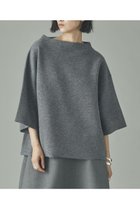 【カレンソロジー/Curensology】のダブルフェイスニットプルオーバー 人気、トレンドファッション・服の通販 founy(ファニー) ファッション Fashion レディースファッション Fashion for Women トップス・カットソー Cut & Sew Tops ニット Knit Tops & Sweaters カジュアルプルオーバー・ニットトップス Pullovers & Knit Tops / Casual Pullovers おすすめ Recommended / Our Picks インナー Innerwear ボックス Boxy, Box Shape 新作・新入荷 New Arrivals / New In thumbnail グレー|ID: prp329100004757822 ipo3291000000034420624