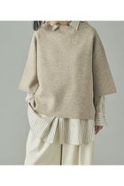 【カレンソロジー/Curensology】のダブルフェイスニットプルオーバー 人気、トレンドファッション・服の通販 founy(ファニー) ファッション Fashion レディースファッション Fashion for Women トップス・カットソー Cut & Sew Tops ニット Knit Tops & Sweaters カジュアルプルオーバー・ニットトップス Pullovers & Knit Tops / Casual Pullovers おすすめ Recommended / Our Picks インナー Innerwear ボックス Boxy, Box Shape 新作・新入荷 New Arrivals / New In thumbnail ライトブラウン|ID: prp329100004757822 ipo3291000000034420625