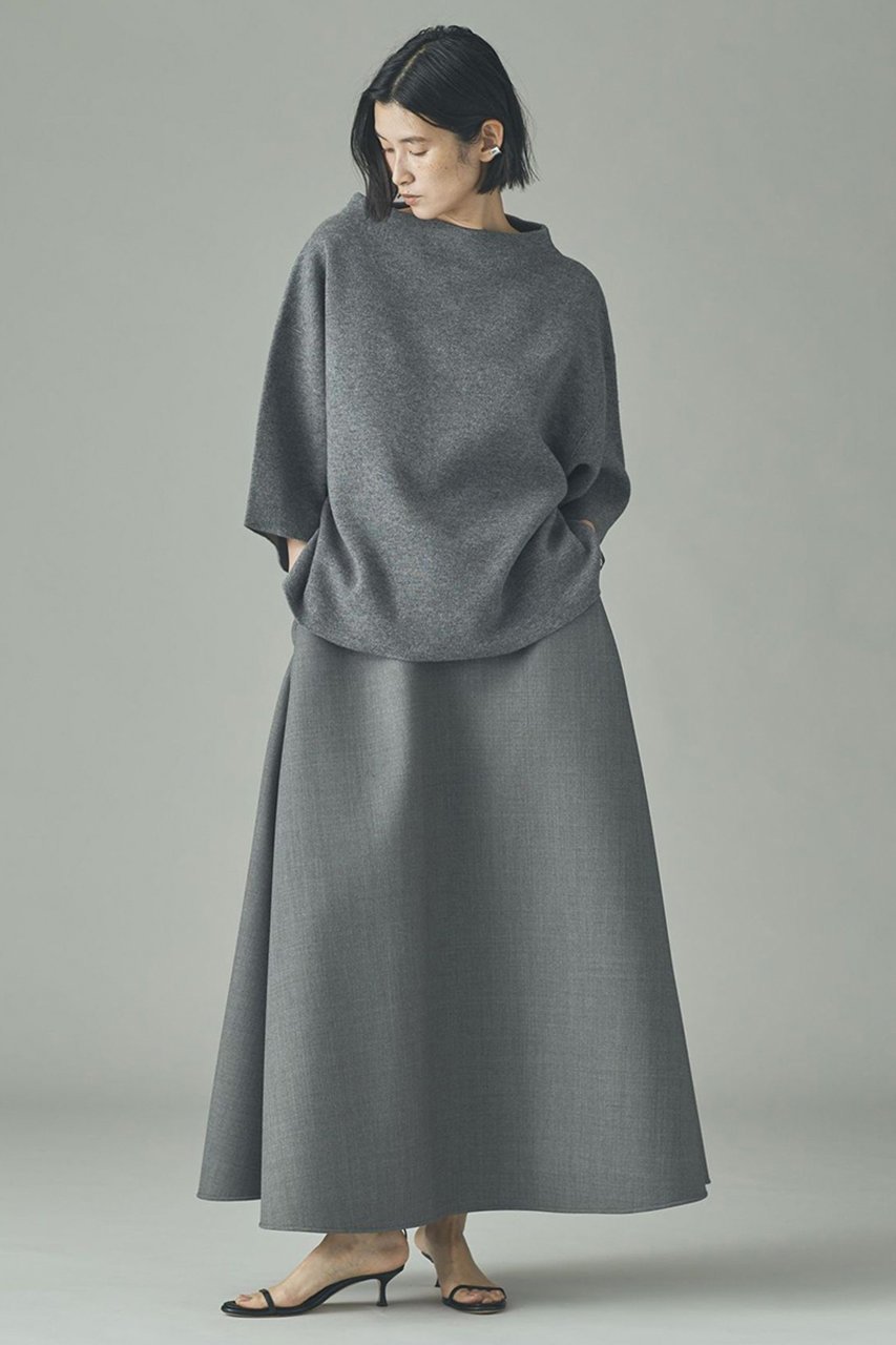 【カレンソロジー/Curensology】のダブルフェイスニットプルオーバー 人気、トレンドファッション・服の通販 founy(ファニー) 　ファッション　Fashion　レディースファッション　Fashion for Women　トップス・カットソー　Cut & Sew Tops　ニット　Knit Tops & Sweaters　カジュアルプルオーバー・ニットトップス　Pullovers & Knit Tops / Casual Pullovers　おすすめ　Recommended / Our Picks　インナー　Innerwear　ボックス　Boxy, Box Shape　other-4|ID: prp329100004757822 ipo3291000000035433940