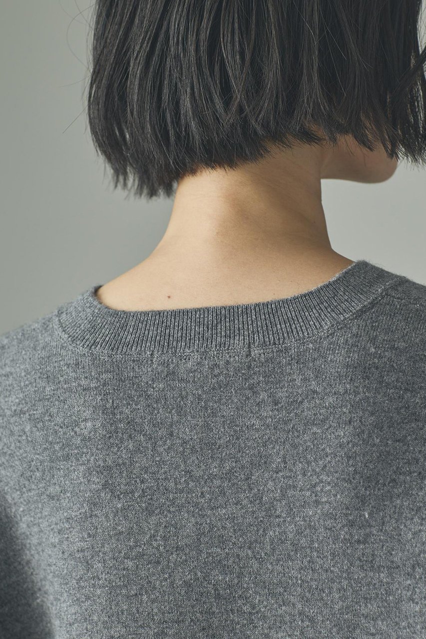 【カレンソロジー/Curensology】のダブルフェイスロングニットプルオーバー 人気、トレンドファッション・服の通販 founy(ファニー) 　ファッション　Fashion　レディースファッション　Fashion for Women　トップス・カットソー　Cut & Sew Tops　ニット　Knit Tops & Sweaters　カジュアルプルオーバー・ニットトップス　Pullovers & Knit Tops / Casual Pullovers　スリット　Slit, Slit Detail　チュニック　Tunic, Long Top　バランス　Balance, Style Balance　フォルム　Silhouette, Form　リラックス　Relax, Relaxed Fit　エレガント 上品　Elegant　other-8|ID: prp329100004757823 ipo3291000000035433968