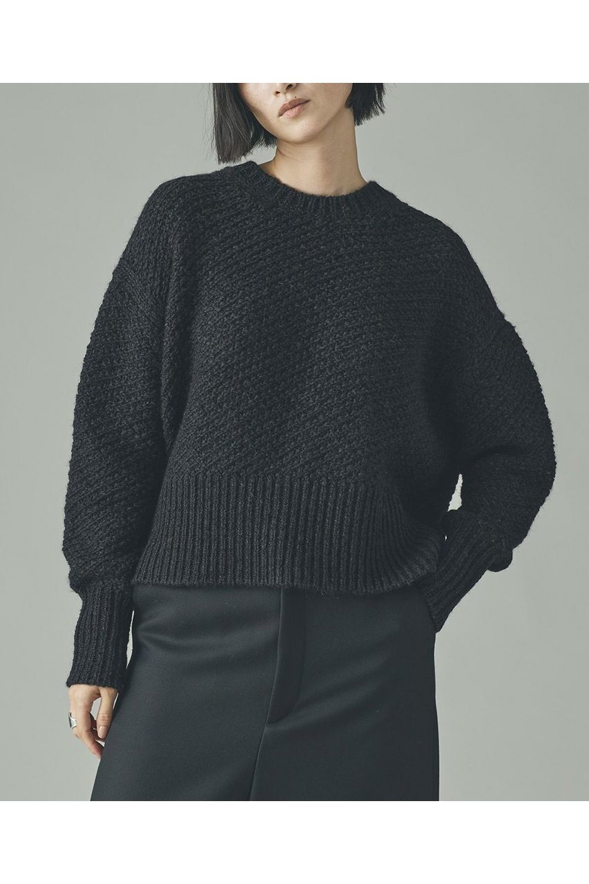 【カレンソロジー/Curensology】のカノコアミMIXニットプルオーバー 人気、トレンドファッション・服の通販 founy(ファニー) 　ファッション　Fashion　レディースファッション　Fashion for Women　トップス・カットソー　Cut & Sew Tops　ニット　Knit Tops & Sweaters　カジュアルプルオーバー・ニットトップス　Pullovers & Knit Tops / Casual Pullovers　シンプル　Simple, Minimal　フレア　Flare, Flared　マフラー　Scarf, Muffler　新作・新入荷　New Arrivals / New In　 other-1|ID: prp329100004757824 ipo3291000000034420641