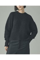 【カレンソロジー/Curensology】のカノコアミMIXニットプルオーバー 人気、トレンドファッション・服の通販 founy(ファニー) ファッション Fashion レディースファッション Fashion for Women トップス・カットソー Cut & Sew Tops ニット Knit Tops & Sweaters カジュアルプルオーバー・ニットトップス Pullovers & Knit Tops / Casual Pullovers シンプル Simple, Minimal フレア Flare, Flared マフラー Scarf, Muffler 新作・新入荷 New Arrivals / New In thumbnail ブラック|ID: prp329100004757824 ipo3291000000034420642