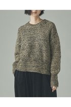 【カレンソロジー/Curensology】のカノコアミMIXニットプルオーバー 人気、トレンドファッション・服の通販 founy(ファニー) ファッション Fashion レディースファッション Fashion for Women トップス・カットソー Cut & Sew Tops ニット Knit Tops & Sweaters カジュアルプルオーバー・ニットトップス Pullovers & Knit Tops / Casual Pullovers シンプル Simple, Minimal フレア Flare, Flared マフラー Scarf, Muffler 新作・新入荷 New Arrivals / New In thumbnail ダークブラウン|ID: prp329100004757824 ipo3291000000034420644