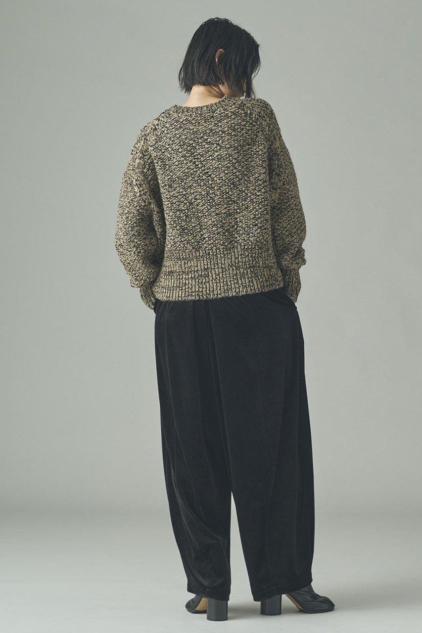 【カレンソロジー/Curensology】のカノコアミMIXニットプルオーバー 人気、トレンドファッション・服の通販 founy(ファニー) 　ファッション　Fashion　レディースファッション　Fashion for Women　トップス・カットソー　Cut & Sew Tops　ニット　Knit Tops & Sweaters　カジュアルプルオーバー・ニットトップス　Pullovers & Knit Tops / Casual Pullovers　シンプル　Simple, Minimal　フレア　Flare, Flared　マフラー　Scarf, Muffler　新作・新入荷　New Arrivals / New In　other-7|ID: prp329100004757824 ipo3291000000034420650