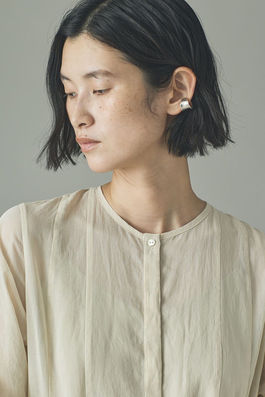 【カレンソロジー/Curensology】のランダムフリルアキハボイルブラウス 人気、トレンドファッション・服の通販 founy(ファニー) 　ファッション　Fashion　レディースファッション　Fashion for Women　トップス・カットソー　Cut & Sew Tops　シャツ・ブラウス・オフィスカジュアル　Elegant Blouses & Button-Ups　ショート　Short, Short Length　ストライプ　Stripe, Striped Pattern　スリーブ　Sleeve, Long Sleeve / Short Sleeve　チュニック　Tunic, Long Top　バランス　Balance, Style Balance　フリル　Frill, Ruffle　ランダム　Random, Irregular　ロング　Long, Long-Length　新作・新入荷　New Arrivals / New In　other-7|ID: prp329100004757825 ipo3291000000034420659