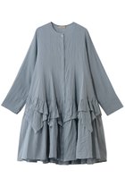 【カレンソロジー/Curensology】のランダムフリルアキハボイルブラウス 人気、トレンドファッション・服の通販 founy(ファニー) ファッション Fashion レディースファッション Fashion for Women トップス・カットソー Cut & Sew Tops シャツ・ブラウス・オフィスカジュアル Elegant Blouses & Button-Ups ショート Short, Short Length ストライプ Stripe, Striped Pattern スリーブ Sleeve, Long Sleeve / Short Sleeve チュニック Tunic, Long Top バランス Balance, Style Balance フリル Frill, Ruffle ランダム Random, Irregular ロング Long, Long-Length 新作・新入荷 New Arrivals / New In thumbnail ブルー|ID: prp329100004757825 ipo3291000000034836207