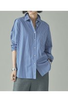【カレンソロジー/Curensology】の〈&RC〉ビッグシャツコンビ 人気、トレンドファッション・服の通販 founy(ファニー) ファッション Fashion レディースファッション Fashion for Women トップス・カットソー Cut & Sew Tops シャツ・ブラウス・オフィスカジュアル Elegant Blouses & Button-Ups おすすめ Recommended / Our Picks インナー Innerwear ストライプ Stripe, Striped Pattern スリーブ Sleeve, Long Sleeve / Short Sleeve ロング Long, Long-Length 新作・新入荷 New Arrivals / New In thumbnail ネイビー|ID: prp329100004757826 ipo3291000000034420662