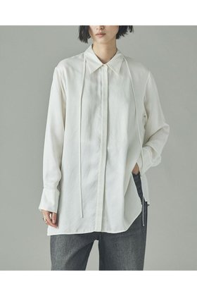 【カレンソロジー/Curensology】のキュプラサテンシャツ 人気、トレンドファッション・服の通販 founy(ファニー) ファッション Fashion レディースファッション Fashion for Women トップス・カットソー Cut & Sew Tops シャツ・ブラウス・オフィスカジュアル Elegant Blouses & Button-Ups なめらか Smooth, Silky Texture スリーブ Sleeve, Long Sleeve / Short Sleeve ロング Long, Long-Length エレガント 上品 Elegant 新作・新入荷 New Arrivals / New In |ID:prp329100004757827