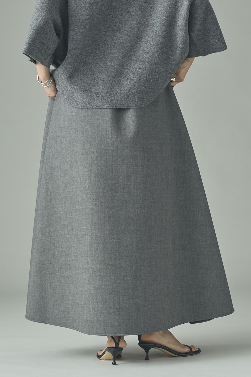 【カレンソロジー/Curensology】のウールボンディングフレアスカート 人気、トレンドファッション・服の通販 founy(ファニー) 　ファッション　Fashion　レディースファッション　Fashion for Women　スカート　Skirts　Aライン・フレアスカート　A-Line & Flared Skirts　ロングスカート　Long Skirts / Maxi & Midi Skirts　おすすめ　Recommended / Our Picks　エレガント 上品　Elegant　フレア　Flare, Flared　ボンディング　Bonding, Bonded Fabric　ロング　Long, Long-Length　新作・新入荷　New Arrivals / New In　other-4|ID: prp329100004757828 ipo3291000000034420685