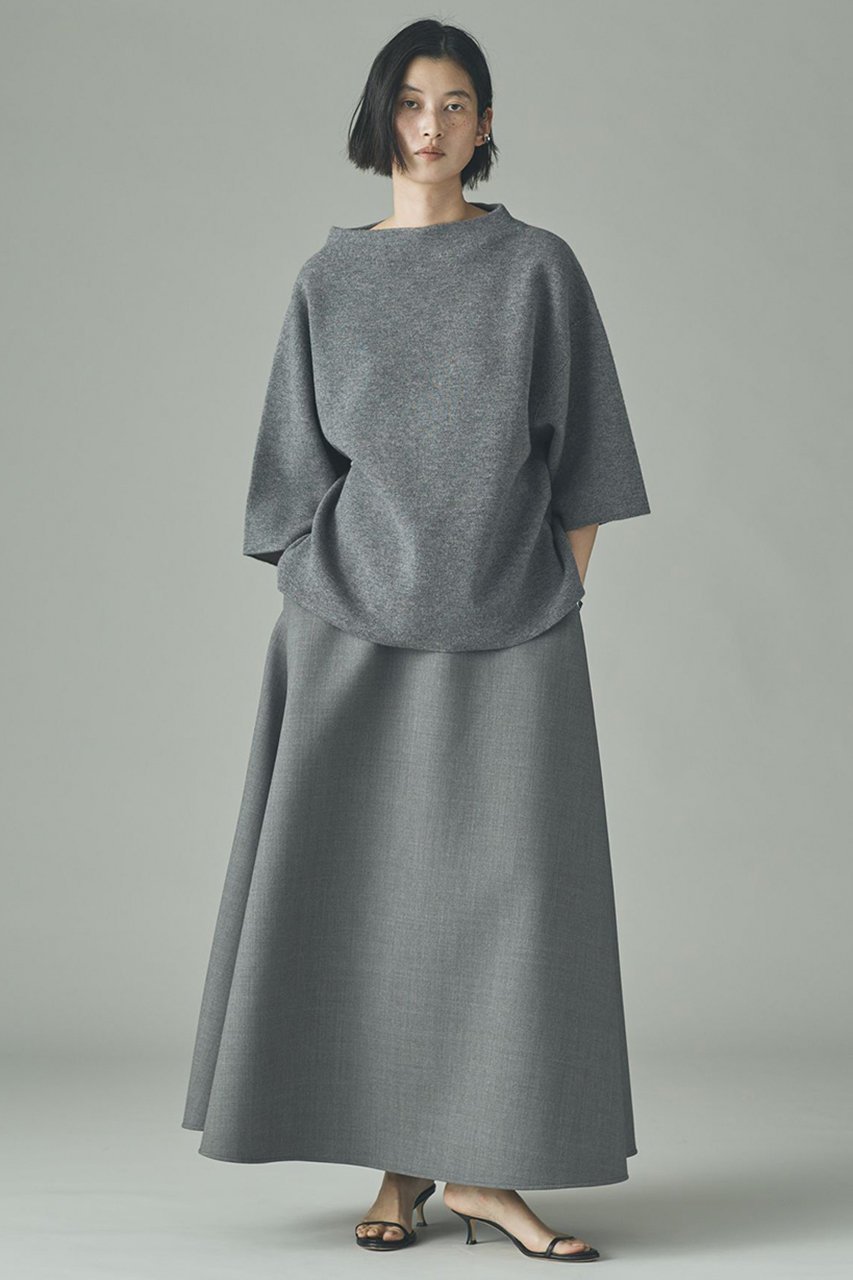 【カレンソロジー/Curensology】のウールボンディングフレアスカート 人気、トレンドファッション・服の通販 founy(ファニー) 　ファッション　Fashion　レディースファッション　Fashion for Women　スカート　Skirts　Aライン・フレアスカート　A-Line & Flared Skirts　ロングスカート　Long Skirts / Maxi & Midi Skirts　おすすめ　Recommended / Our Picks　エレガント 上品　Elegant　フレア　Flare, Flared　ボンディング　Bonding, Bonded Fabric　ロング　Long, Long-Length　新作・新入荷　New Arrivals / New In　other-5|ID: prp329100004757828 ipo3291000000034420686