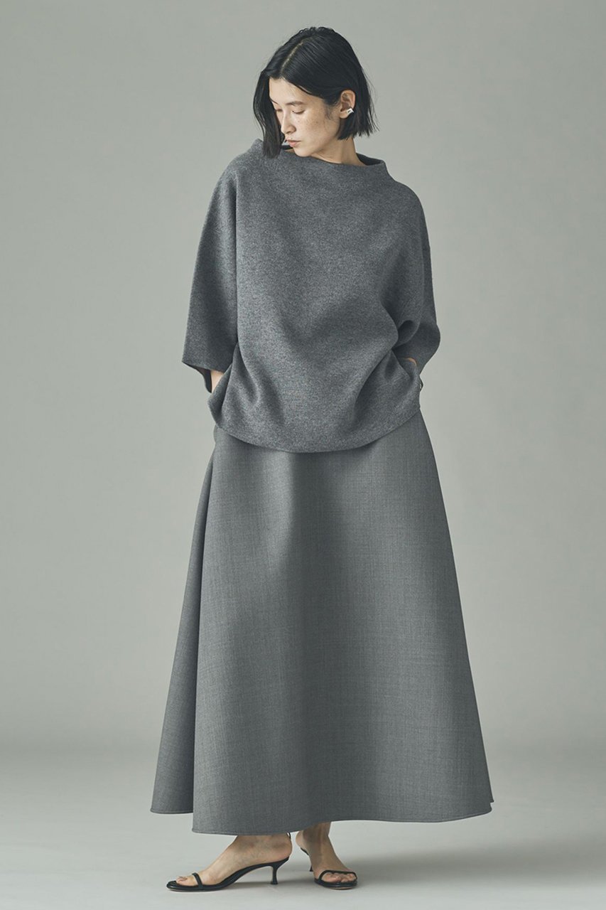 【カレンソロジー/Curensology】のウールボンディングフレアスカート 人気、トレンドファッション・服の通販 founy(ファニー) 　ファッション　Fashion　レディースファッション　Fashion for Women　スカート　Skirts　Aライン・フレアスカート　A-Line & Flared Skirts　ロングスカート　Long Skirts / Maxi & Midi Skirts　おすすめ　Recommended / Our Picks　エレガント 上品　Elegant　フレア　Flare, Flared　ボンディング　Bonding, Bonded Fabric　ロング　Long, Long-Length　新作・新入荷　New Arrivals / New In　other-6|ID: prp329100004757828 ipo3291000000034420687