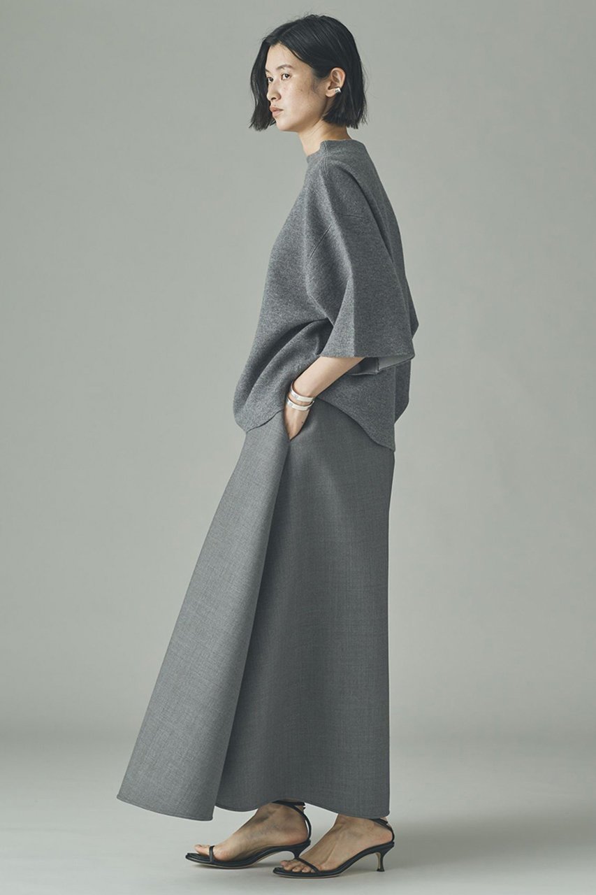 【カレンソロジー/Curensology】のウールボンディングフレアスカート 人気、トレンドファッション・服の通販 founy(ファニー) 　ファッション　Fashion　レディースファッション　Fashion for Women　スカート　Skirts　Aライン・フレアスカート　A-Line & Flared Skirts　ロングスカート　Long Skirts / Maxi & Midi Skirts　おすすめ　Recommended / Our Picks　エレガント 上品　Elegant　フレア　Flare, Flared　ボンディング　Bonding, Bonded Fabric　ロング　Long, Long-Length　新作・新入荷　New Arrivals / New In　other-7|ID: prp329100004757828 ipo3291000000034420688
