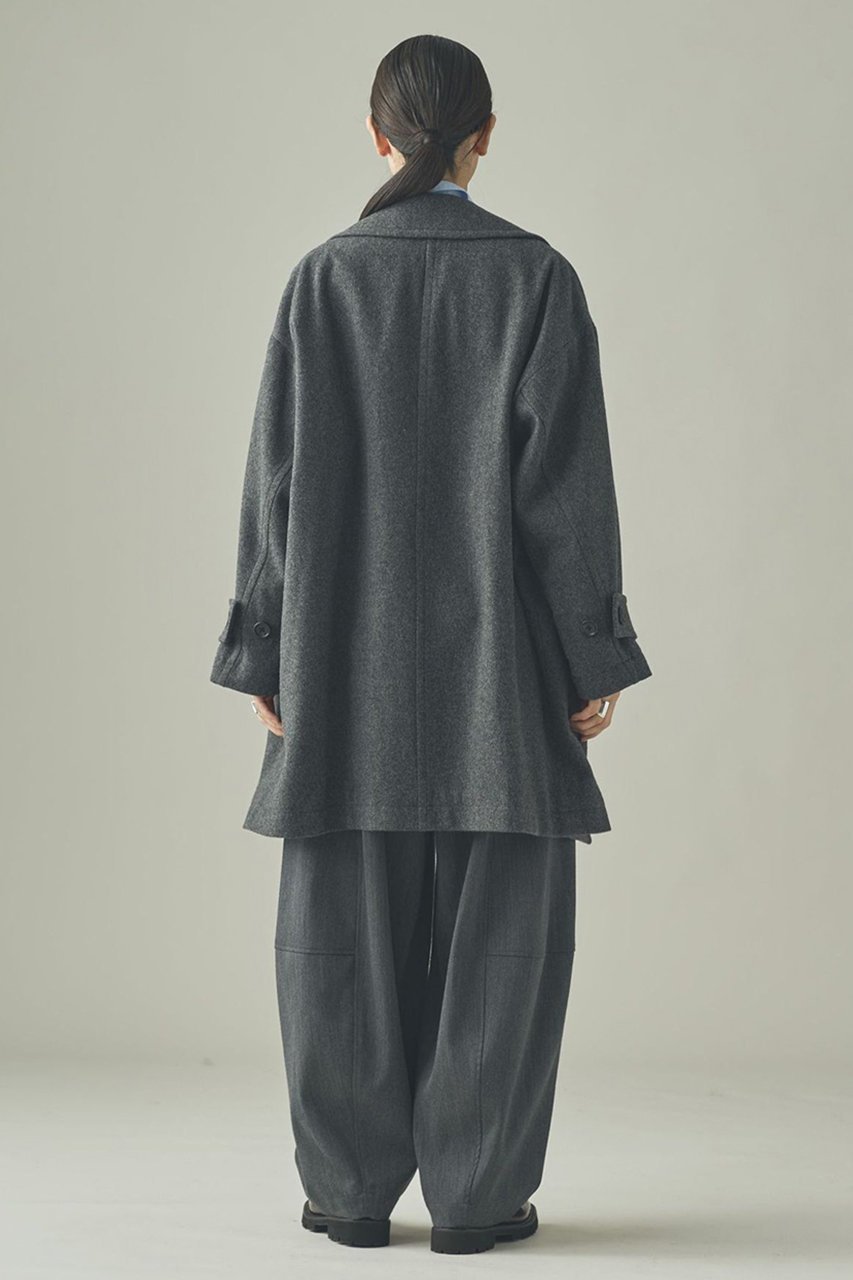 【カレンソロジー/Curensology】のメルトンPコート 人気、トレンドファッション・服の通販 founy(ファニー) 　ファッション　Fashion　レディースファッション　Fashion for Women　アウター　Coat / Outerwear Collection　コート・ロングコート・ピーコート　Long Coats, Peacoats & More　Pコート　Pea Coats　おすすめ　Recommended / Our Picks　トレンド　Trend, Trending Now　ボトム　Bottoms, Lower Wear　メルトン　Melton, Heavy Wool　ロング　Long, Long-Length　定番　Standard, Basic Item　新作・新入荷　New Arrivals / New In　other-5|ID: prp329100004757829 ipo3291000000034420696