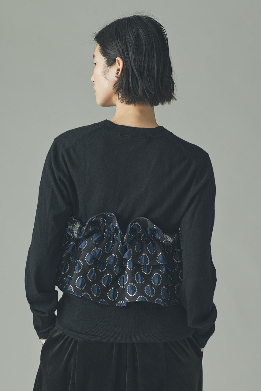 【カレンソロジー/Curensology】の〈C.S.G〉サークルドットビスチェ 人気、トレンドファッション・服の通販 founy(ファニー) 　ファッション　Fashion　レディースファッション　Fashion for Women　トップス・カットソー　Cut & Sew Tops　キャミソール&ノースリーブ　Camisoles & Sleeveless Tops　シャツ・ブラウス・オフィスカジュアル　Elegant Blouses & Button-Ups　ロングTシャツ・Tシャツ　Longline T-Shirts & Tees　カットソー・ベーシックTシャツ　Cut-and-Sewn Tops / Stretch Tees & Basics　ビスチェ　Bustiers & Corset Tops / Layered Bustier Style　キャミソール　Camisole, Spaghetti Strap Top　ギャザー　Gathered, Ruffled　ジャカード／ジャガード　Jacquard, Woven Pattern　タンク　Tank Top, Sleeveless Top　タートルネック　Turtleneck, High Neck　デニム　Denim, Jeans Material　ドット　Polka Dot, Dot Pattern　フリル　Frill, Ruffle　ボトム　Bottoms, Lower Wear　other-4|ID: prp329100004757830 ipo3291000000035972998