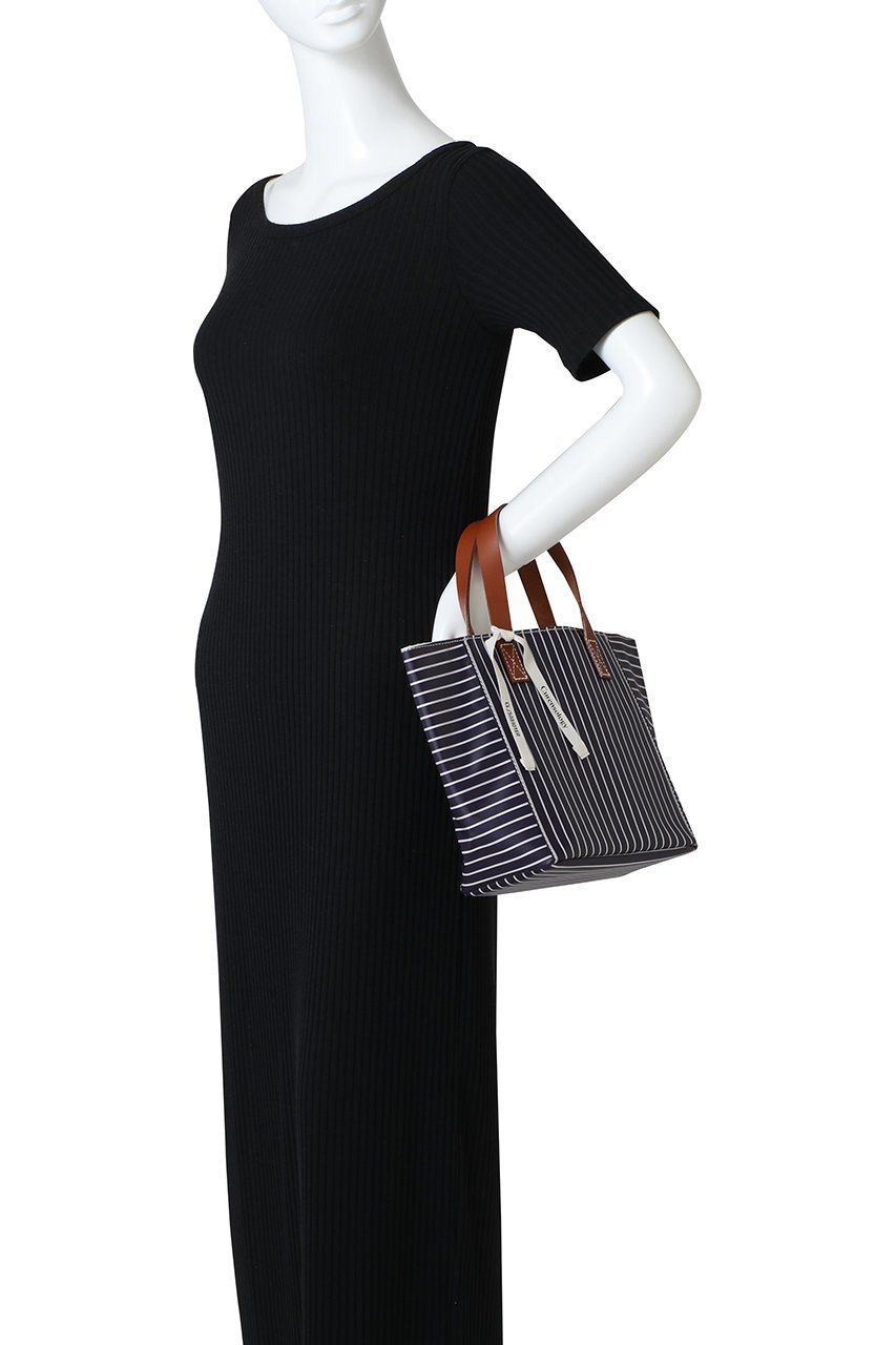 【カレンソロジー/Curensology】のCSGストライプPVCバッグ 人気、トレンドファッション・服の通販 founy(ファニー) 　ファッション　Fashion　レディースファッション　Fashion for Women　バッグ　Bags　コンパクト　Compact, Small Size　ストライプ　Stripe, Striped Pattern　フォルム　Silhouette, Form　新作・新入荷　New Arrivals / New In　other-2|ID: prp329100004757831 ipo3291000000034420711