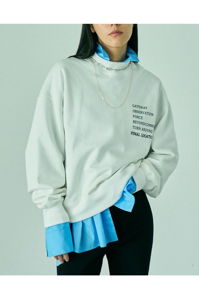 【カオス/Chaos】の【WHY NOT NOW】パークスウェット インテリア・キッズ・メンズ・レディースファッション・服の通販 founy(ファニー) https://founy.com/ ファッション Fashion レディースファッション Fashion for Women トップス・カットソー Cut & Sew Tops シャツ・ブラウス・オフィスカジュアル Elegant Blouses & Button-Ups レディースパーカー・カジュアルフーディー Casual Hoodies & Sweatshirts ロングTシャツ・Tシャツ Longline T-Shirts & Tees スウェット・クルーネックトップス Sweatshirts & Crewnecks / Relaxed Fit Sweat Tops カットソー・ベーシックTシャツ Cut-and-Sewn Tops / Stretch Tees & Basics おすすめ Recommended / Our Picks エレガント 上品 Elegant プリント Print, Printed Pattern 再入荷 Restock / Back in Stock 冬 Winter / This Winter |ID: prp329100004757833 ipo3291000000034420725