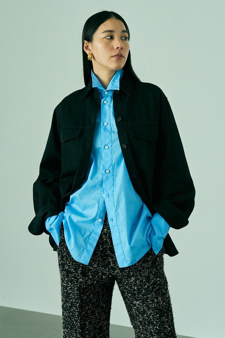 【カオス/Chaos】の【WHY NOT NOW】イーストデニムシャツ 人気、トレンドファッション・服の通販 founy(ファニー) 　ファッション　Fashion　レディースファッション　Fashion for Women　トップス・カットソー　Cut & Sew Tops　シャツ・ブラウス・オフィスカジュアル　Elegant Blouses & Button-Ups　おすすめ　Recommended / Our Picks　コンパクト　Compact, Small Size　スリーブ　Sleeve, Long Sleeve / Short Sleeve　デニム　Denim, Jeans Material　ロング　Long, Long-Length　ワーク　Workwear, Utility Style　新作・新入荷　New Arrivals / New In　other-6|ID: prp329100004757834 ipo3291000000034420740