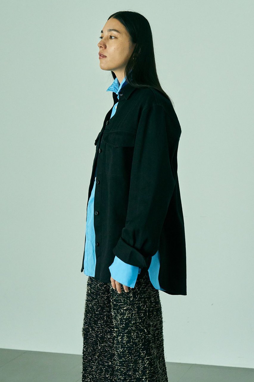 【カオス/Chaos】の【WHY NOT NOW】イーストデニムシャツ 人気、トレンドファッション・服の通販 founy(ファニー) 　ファッション　Fashion　レディースファッション　Fashion for Women　トップス・カットソー　Cut & Sew Tops　シャツ・ブラウス・オフィスカジュアル　Elegant Blouses & Button-Ups　おすすめ　Recommended / Our Picks　コンパクト　Compact, Small Size　スリーブ　Sleeve, Long Sleeve / Short Sleeve　デニム　Denim, Jeans Material　ロング　Long, Long-Length　ワーク　Workwear, Utility Style　新作・新入荷　New Arrivals / New In　other-7|ID: prp329100004757834 ipo3291000000034420741