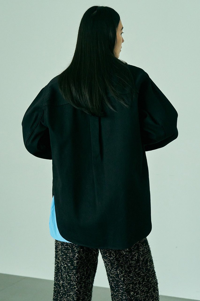 【カオス/Chaos】の【WHY NOT NOW】イーストデニムシャツ 人気、トレンドファッション・服の通販 founy(ファニー) 　ファッション　Fashion　レディースファッション　Fashion for Women　トップス・カットソー　Cut & Sew Tops　シャツ・ブラウス・オフィスカジュアル　Elegant Blouses & Button-Ups　おすすめ　Recommended / Our Picks　コンパクト　Compact, Small Size　スリーブ　Sleeve, Long Sleeve / Short Sleeve　デニム　Denim, Jeans Material　ロング　Long, Long-Length　ワーク　Workwear, Utility Style　新作・新入荷　New Arrivals / New In　other-8|ID: prp329100004757834 ipo3291000000034420742