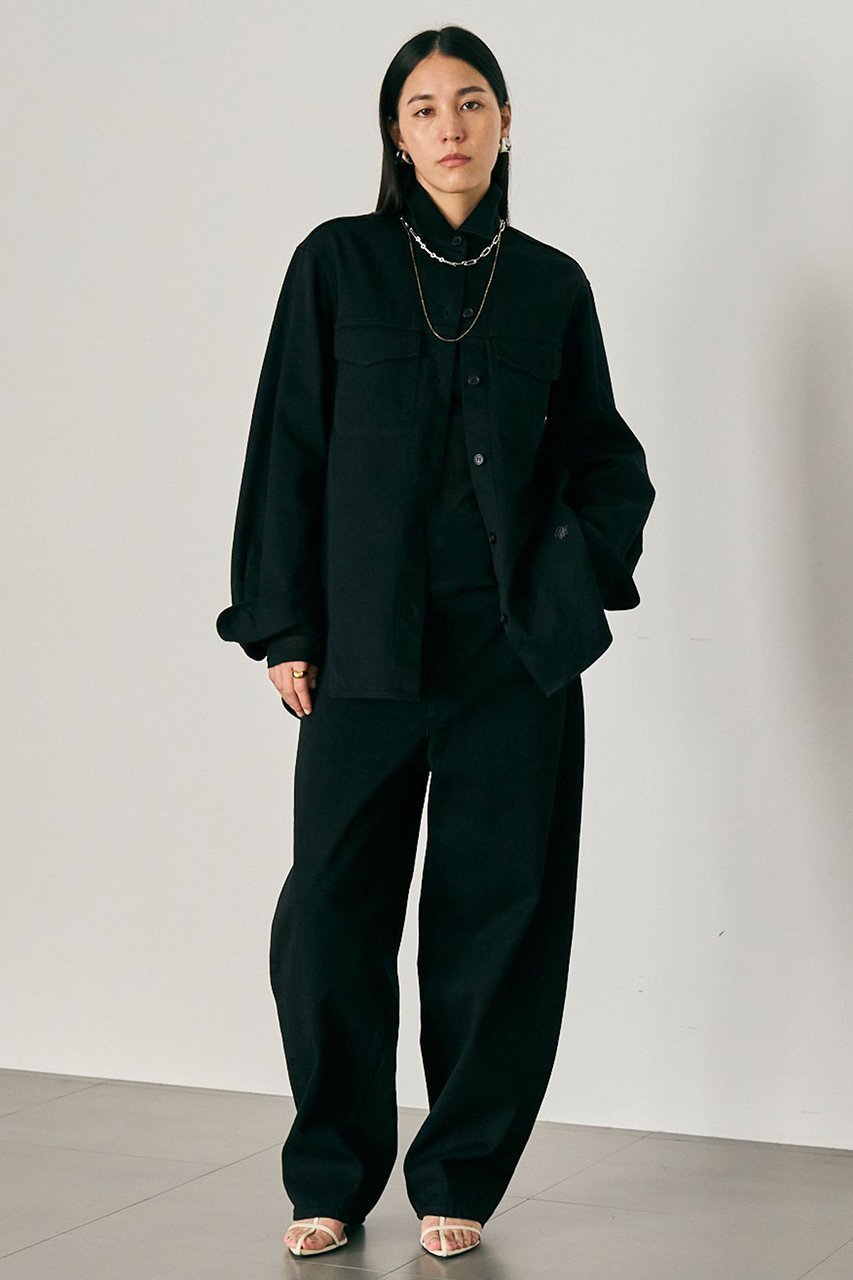【カオス/Chaos】の【WHY NOT NOW】イーストデニムシャツ 人気、トレンドファッション・服の通販 founy(ファニー) 　ファッション　Fashion　レディースファッション　Fashion for Women　トップス・カットソー　Cut & Sew Tops　シャツ・ブラウス・オフィスカジュアル　Elegant Blouses & Button-Ups　おすすめ　Recommended / Our Picks　コンパクト　Compact, Small Size　スリーブ　Sleeve, Long Sleeve / Short Sleeve　デニム　Denim, Jeans Material　ロング　Long, Long-Length　ワーク　Workwear, Utility Style　再入荷　Restock / Back in Stock　other-2|ID: prp329100004757834 ipo3291000000035501365