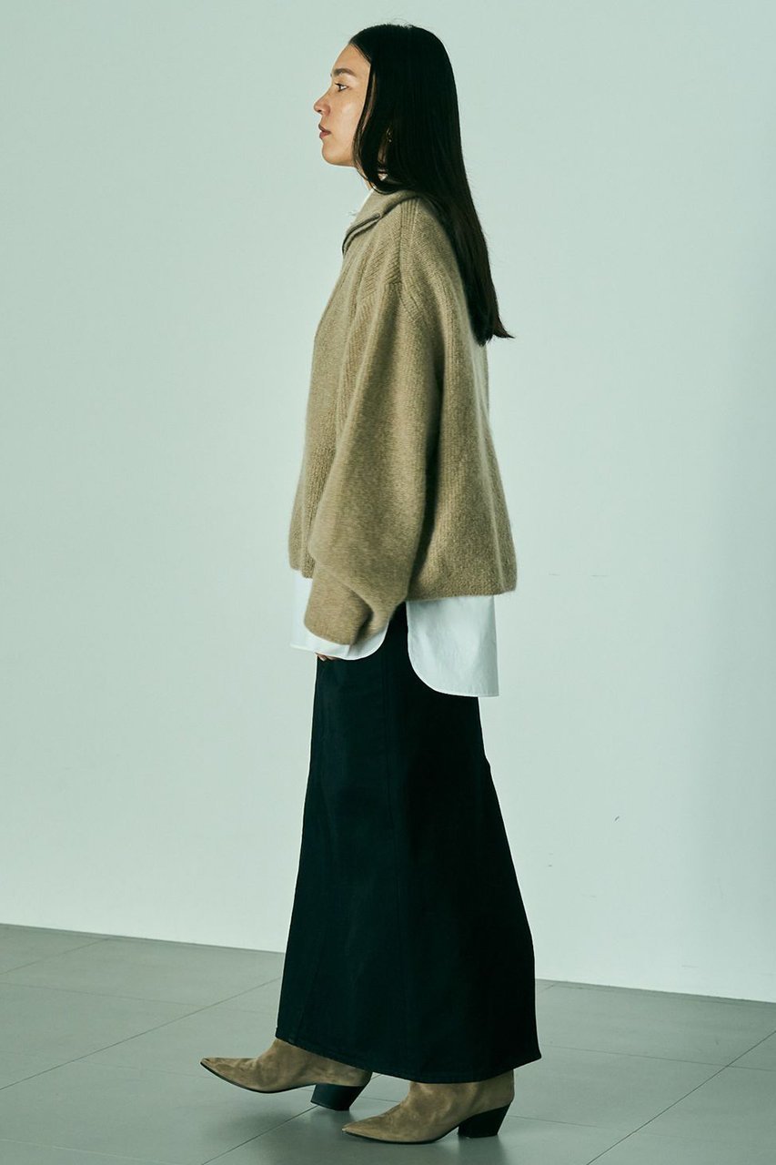 【カオス/Chaos】の【WHY NOT NOW】イーストデニムスカート 人気、トレンドファッション・服の通販 founy(ファニー) 　ファッション　Fashion　レディースファッション　Fashion for Women　スカート　Skirts　デニムスカート・カジュアルスカート　Denim Skirts　ロングスカート　Long Skirts / Maxi & Midi Skirts　おすすめ　Recommended / Our Picks　クラシカル　Classical, Vintage-Inspired　スリット　Slit, Slit Detail　デニム　Denim, Jeans Material　ロング　Long, Long-Length　新作・新入荷　New Arrivals / New In　other-3|ID: prp329100004757835 ipo3291000000034420746