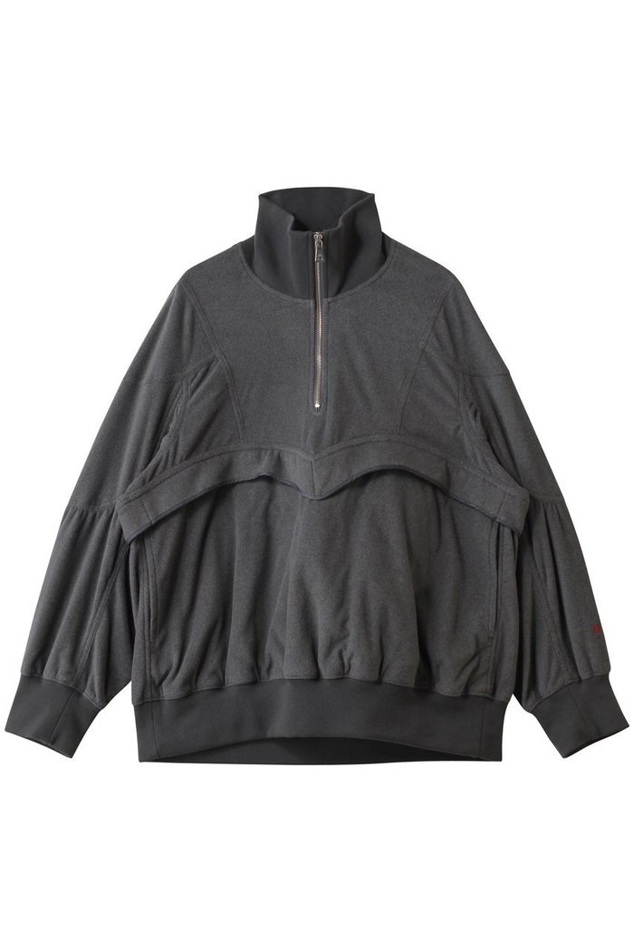 【メゾンスペシャル/MAISON SPECIAL】の【UNISEX】ポーラテックハーフジップフリースブルゾン インテリア・キッズ・メンズ・レディースファッション・服の通販 founy(ファニー) https://founy.com/ ファッション Fashion レディースファッション Fashion for Women アウター Coat / Outerwear Collection レディースジャケット・軽アウター Jackets ブルゾンジャケット・スポーティアウター Blouson Jackets ユニセックス Unisex, Genderless ギャザー Gathered, Ruffled ジャケット Jacket, Outerwear スポーティ Sporty, Casual Athletic トレンド Trend, Trending Now フラップ Flap, Flap Pocket ブルゾン Blouson, Bomber Jacket 切替 Switching, Contrast Panel 旅行 Travel |ID: prp329100004757841 ipo3291000000035501385