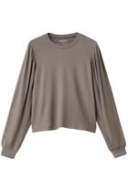 【スリー ドッツ/three dots】のブラッシュドセーター ボリュームスリーブ トップス 人気、トレンドファッション・服の通販 founy(ファニー) ファッション Fashion レディースファッション Fashion for Women トップス・カットソー Cut & Sew Tops シャツ・ブラウス・オフィスカジュアル Elegant Blouses & Button-Ups ロングTシャツ・Tシャツ Longline T-Shirts & Tees カットソー・ベーシックTシャツ Cut-and-Sewn Tops / Stretch Tees & Basics ボリューム袖・フリルスリーブブラウス Voluminous & Ruffle Sleeves / Puffy Sleeve Tops スリーブ Sleeve, Long Sleeve / Short Sleeve ロング Long, Long-Length 今季 This Season, Current Season 新作・新入荷 New Arrivals / New In 旅行 Travel thumbnail フェードグレー|ID: prp329100004757844 ipo3291000000034420823