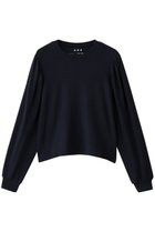 【スリー ドッツ/three dots】のブラッシュドセーター ボリュームスリーブ トップス 人気、トレンドファッション・服の通販 founy(ファニー) ファッション Fashion レディースファッション Fashion for Women トップス・カットソー Cut & Sew Tops シャツ・ブラウス・オフィスカジュアル Elegant Blouses & Button-Ups ロングTシャツ・Tシャツ Longline T-Shirts & Tees カットソー・ベーシックTシャツ Cut-and-Sewn Tops / Stretch Tees & Basics ボリューム袖・フリルスリーブブラウス Voluminous & Ruffle Sleeves / Puffy Sleeve Tops スリーブ Sleeve, Long Sleeve / Short Sleeve ロング Long, Long-Length 今季 This Season, Current Season 新作・新入荷 New Arrivals / New In 旅行 Travel thumbnail ネイビー|ID: prp329100004757844 ipo3291000000034420824