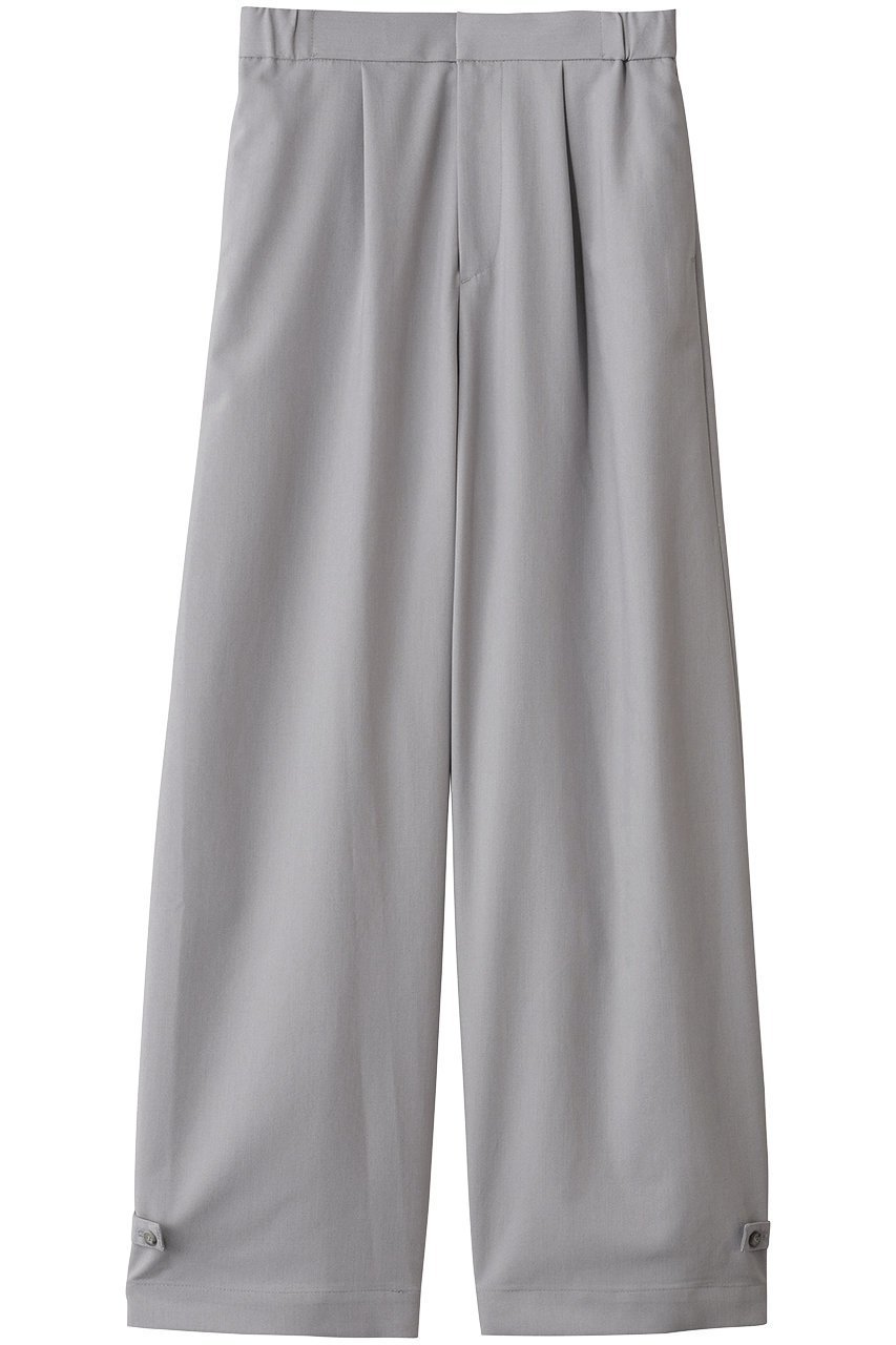 【ミディウミソリッド/MIDIUMISOLID】のcocoon wide PT パンツ インテリア・キッズ・メンズ・レディースファッション・服の通販 founy(ファニー) 　ファッション　Fashion　レディースファッション　Fashion for Women　パンツ　Pants & Trousers　ワイド　Wide, Wide Fit　新作・新入荷　New Arrivals / New In　l.gray|ID: prp329100004757846 ipo3291000000034420840