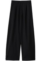 【ミディウミソリッド/MIDIUMISOLID】のcocoon wide PT パンツ 人気、トレンドファッション・服の通販 founy(ファニー) ファッション Fashion レディースファッション Fashion for Women パンツ Pants & Trousers ワイド Wide, Wide Fit 新作・新入荷 New Arrivals / New In thumbnail ブラック|ID: prp329100004757846 ipo3291000000034420841
