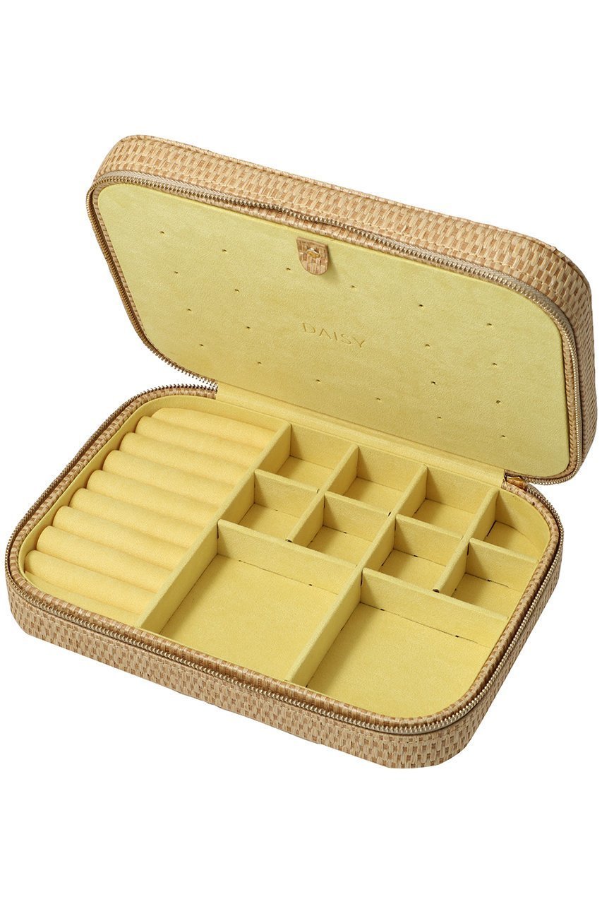 【デイジー ロンドン/DAISY LONDON】のRattan Large ジュエリーケース 人気、トレンドファッション・服の通販 founy(ファニー) 　ファッション　Fashion　レディースファッション　Fashion for Women　ポーチ&ミニバッグ　Pouches & Mini Bags　ジュエリー　Jewelry, Accessories　ネックレス　Necklace, Pendant Necklace　ポーチ　Pouch, Small Case　ラタン　Rattan, Woven Rattan　ランジェリー　Lingerie, Intimate Wear　other-2|ID: prp329100004757855 ipo3291000000035386782