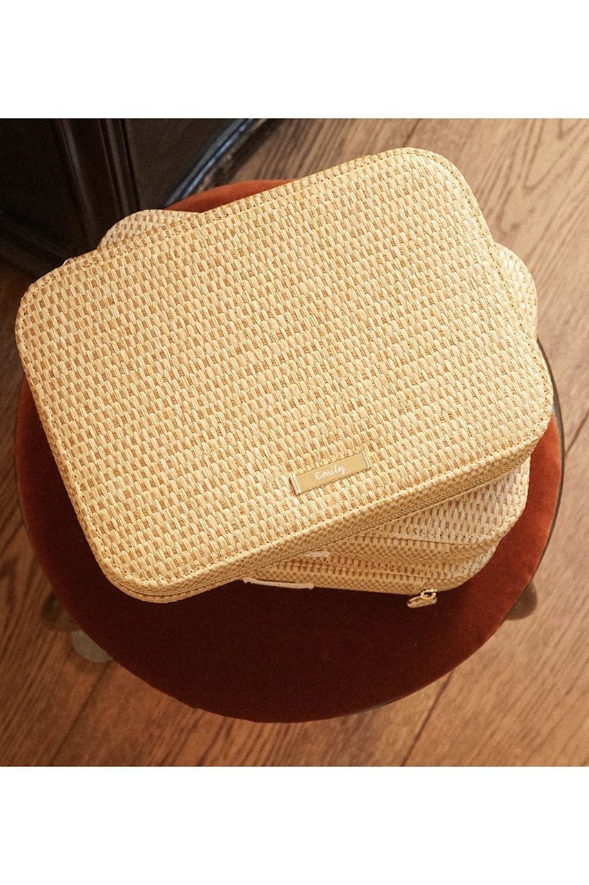 【デイジー ロンドン/DAISY LONDON】のRattan Large ジュエリーケース 人気、トレンドファッション・服の通販 founy(ファニー) 　ファッション　Fashion　レディースファッション　Fashion for Women　ポーチ&ミニバッグ　Pouches & Mini Bags　ジュエリー　Jewelry, Accessories　ネックレス　Necklace, Pendant Necklace　ポーチ　Pouch, Small Case　ラタン　Rattan, Woven Rattan　ランジェリー　Lingerie, Intimate Wear　other-8|ID: prp329100004757855 ipo3291000000035386788