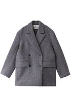 【プランク プロジェクト/PRANK PROJECT】のスライバーウールオーバージャケット / Sliver Wool Overcoat Jacket 人気、トレンドファッション・服の通販 founy(ファニー) ファッション Fashion レディースファッション Fashion for Women アウター Coat / Outerwear Collection コート・ロングコート・ピーコート Long Coats, Peacoats & More レディースジャケット・軽アウター Jackets ダブル Double, Double-Breasted ボンディング Bonding, Bonded Fabric マニッシュ Mannish, Boyish ミドル Middle Length, Mid Height ロング Long, Long-Length thumbnail GRY(グレー)|ID: prp329100004757857 ipo3291000000034422518