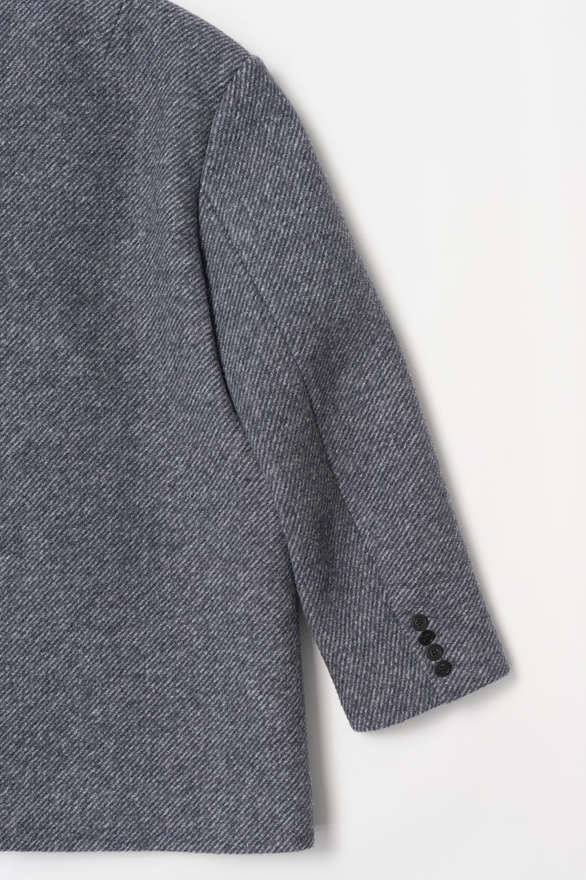 【プランク プロジェクト/PRANK PROJECT】のスライバーウールオーバージャケット / Sliver Wool Overcoat Jacket 人気、トレンドファッション・服の通販 founy(ファニー) 　ファッション　Fashion　レディースファッション　Fashion for Women　アウター　Coat / Outerwear Collection　コート・ロングコート・ピーコート　Long Coats, Peacoats & More　レディースジャケット・軽アウター　Jackets　ダブル　Double, Double-Breasted　ボンディング　Bonding, Bonded Fabric　マニッシュ　Mannish, Boyish　ミドル　Middle Length, Mid Height　ロング　Long, Long-Length　other-4|ID: prp329100004757857 ipo3291000000034422522