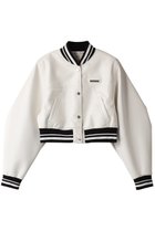 【プランク プロジェクト/PRANK PROJECT】のレザースタジャンブルゾン / Leather Stadium Blouson WHT(ホワイト)|ID: prp329100004757858 ipo3291000000035973278