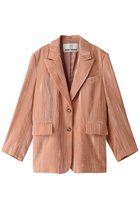 【プランク プロジェクト/PRANK PROJECT】のベルベットジャケット / Velvet Jacket 人気、トレンドファッション・服の通販 founy(ファニー) ファッション Fashion レディースファッション Fashion for Women アウター Coat / Outerwear Collection レディースジャケット・軽アウター Jackets クラシック Classic, Timeless Style ショルダー Shoulder, Shoulder Strap ジャケット Jacket, Outerwear スマート Smart, Elegant セットアップ Set-Up, Coordinated Outfit フィット Fit, Slim Fit フレア Flare, Flared ベルベット Velvet, Velvety リラックス Relax, Relaxed Fit ルーズ Loose, Oversized thumbnail PNK(ピンク)|ID: prp329100004757859 ipo3291000000034422636