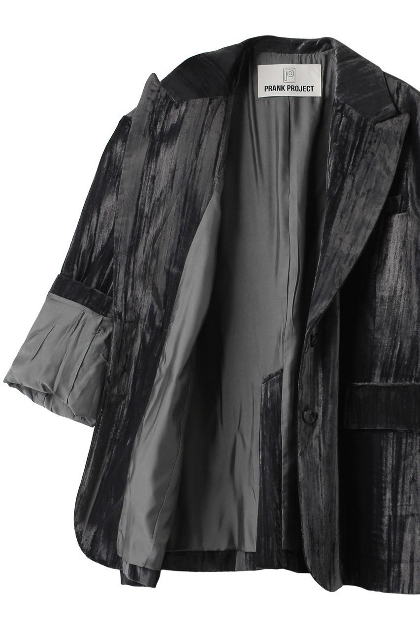 【プランク プロジェクト/PRANK PROJECT】のベルベットジャケット / Velvet Jacket 人気、トレンドファッション・服の通販 founy(ファニー) 　ファッション　Fashion　レディースファッション　Fashion for Women　アウター　Coat / Outerwear Collection　レディースジャケット・軽アウター　Jackets　クラシック　Classic, Timeless Style　ショルダー　Shoulder, Shoulder Strap　ジャケット　Jacket, Outerwear　スマート　Smart, Elegant　セットアップ　Set-Up, Coordinated Outfit　フィット　Fit, Slim Fit　フレア　Flare, Flared　ベルベット　Velvet, Velvety　リラックス　Relax, Relaxed Fit　ルーズ　Loose, Oversized　other-6|ID: prp329100004757859 ipo3291000000034422642